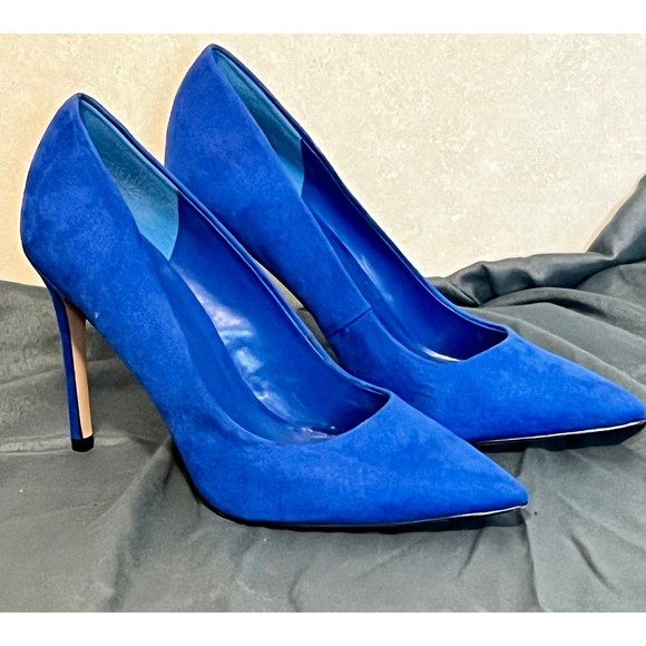 Mix No. 6 Danyah Pointed Stiletto Pump Cobalt Blue - Picture 1 of 9